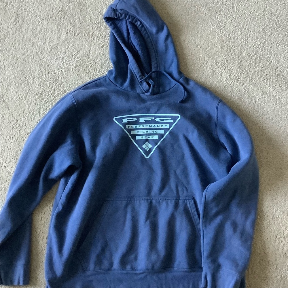Columbia Mens PFG Sweatshirt Hoodie XL Graphic